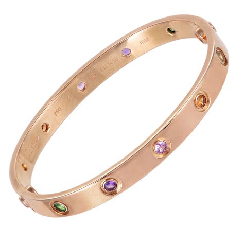 women's cartier bracelet rose gold